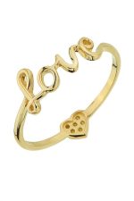 Altın Kalpli Love Aşk Yüzük Altınkenti'nin Altın Kalpli Yüzük kategorisindeki altın yüzük modelleri ve fiyatları takılarından birisidir.